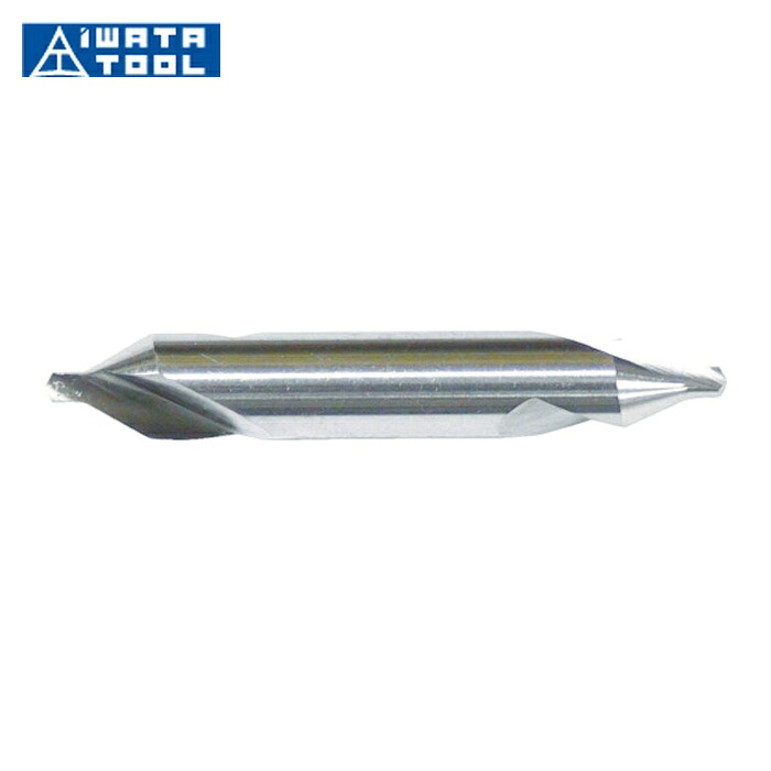 イワタツール CD8.0X20 真っただ中せん孔機(A型60°) 錐径8.00粍 シャンク径20.0粍 全長100粍 (1本)