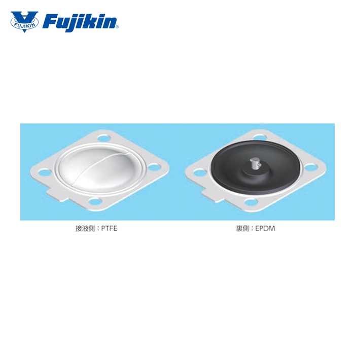 フジキン Fujikin BNW-25PE BNWシリーズダイヤフラム単体 標準尺度ダイヤフラム(PTFE/EPDM)25A(1S) (1個)