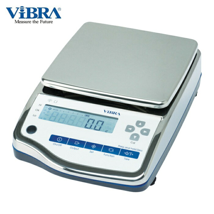 VIBRA 新光陰電子 CJ-15K CJ-15K:高的確さ陰電子天びん(雨合羽・防塵型)15kg (1台)