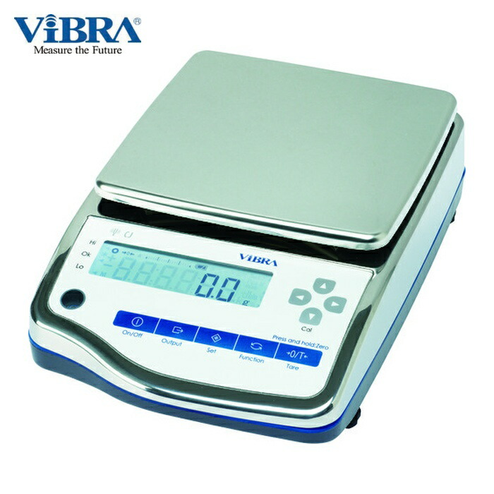 VIBRA 新光陰電子 CJ-2200 CJ-2200:高的確さ陰電子天びん(雨合羽・防塵型)2200 (1台)