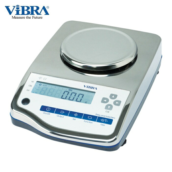 VIBRA 新光陰電子 CJ-320 CJ-320:高的確さ陰電子天びん(雨合羽・防塵型)320g (1台)