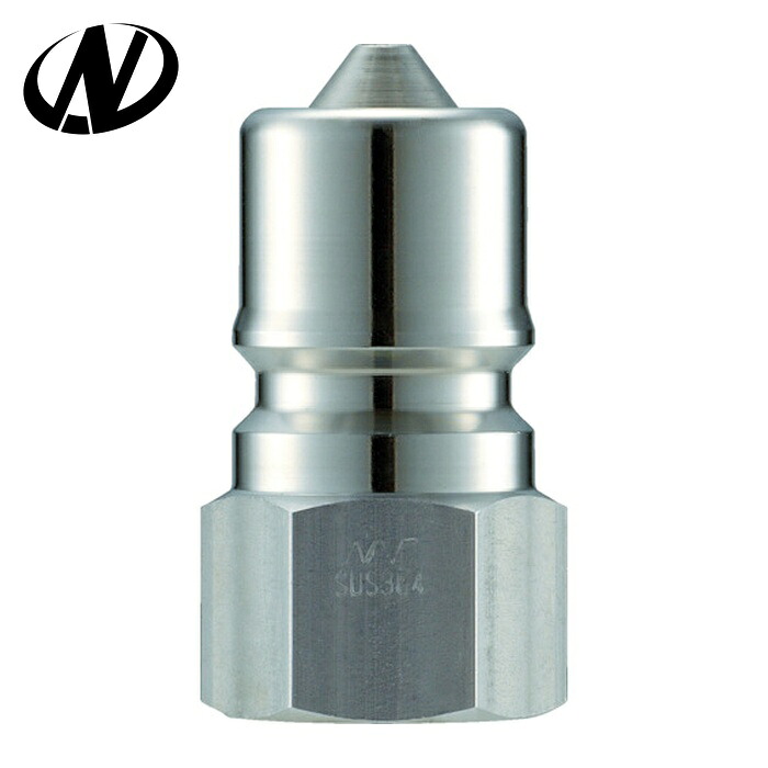 ナック NAC CSPE08P3 クイックカップリング SPE型 ステンレス製 オネジ取付用プラグ R1 (1個)|工具ランドこだわり館