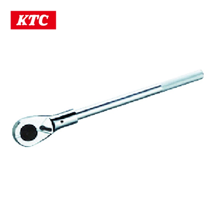 KTC 京都機械工具 BR6A 19.0sq.ラチェットハンドル 歯数40枚 差込角19.0粍 全長505粍 (1個)