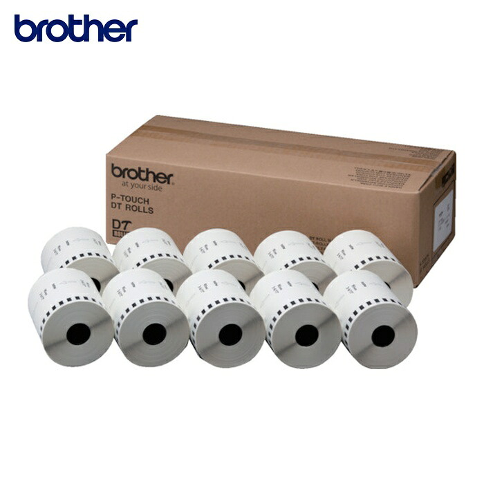 茶飲み友だち brother DT-245 DT一巻き(QL-1115NWB専用)幅90粍無定長 (1箱)