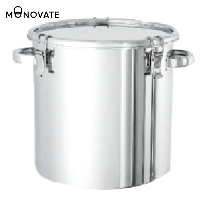 MONOVATE ステンレスタンクSUS316Lクリップ式密閉タンク20L (1個) CTH-30-316L