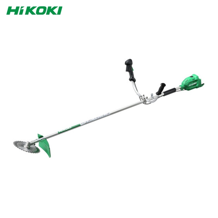HiKOKI ハイコーキ CG18DA-NN コードレス刈払機 18V 刈刃径230粍 両手手持ち部分模範例 本体のみ (1台) ガーデニング・農業-花・ガーデン・DIY