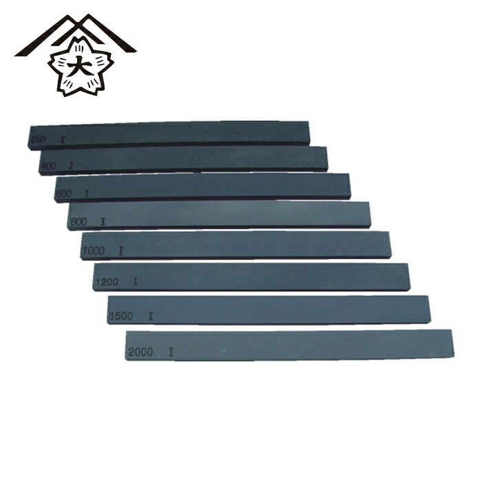 チェリー 大和製砥所 C63F (1200) 金型砥石 C(カーボン) (10本入) 150X13X5 (1箱)|工具ランドこだわり館