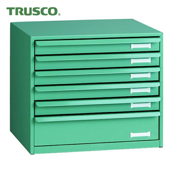 トラスコ TRUSCO 卓上ツールケース ワイド 6段 384X327XH327 (1台) DT-L1S5|工具ランドこだわり館