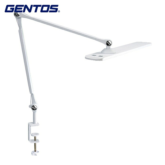 ジェントス GENTOS 眼のことを考えたLEDデスクライト DK-R190WH (1台) DK-R190WH
