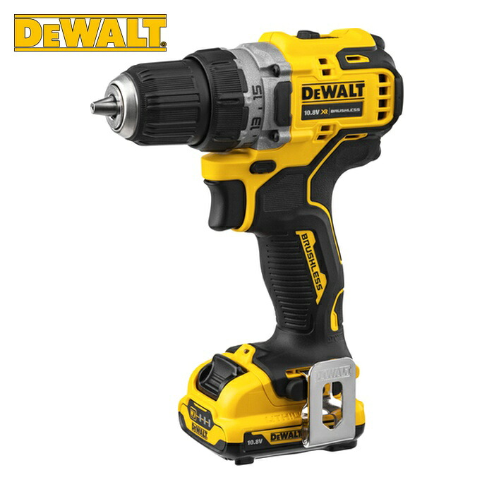 DEWALT デウォルト DCD701D2-JP 10.8Vブラシレスドリルドライバー (1台)｜工具ランドこだわり館