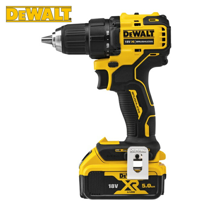 DEWALT デウォルト DCD708P2-JP 18Vブラシレスドリルドライバー (1台)