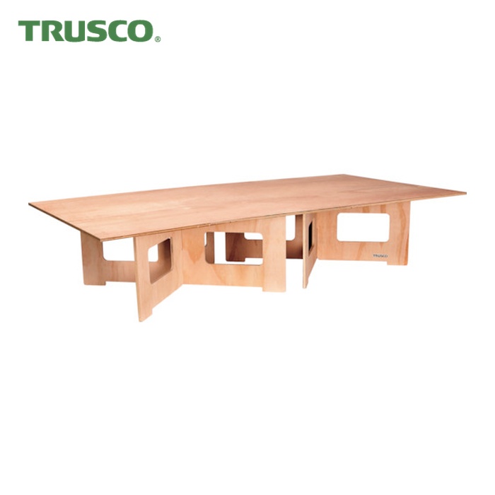 トラスコ TRUSCO ペケ台 イージーワークスタンド1800mm×900mm×高さ350mm (1S) EASYLEG-35180SET