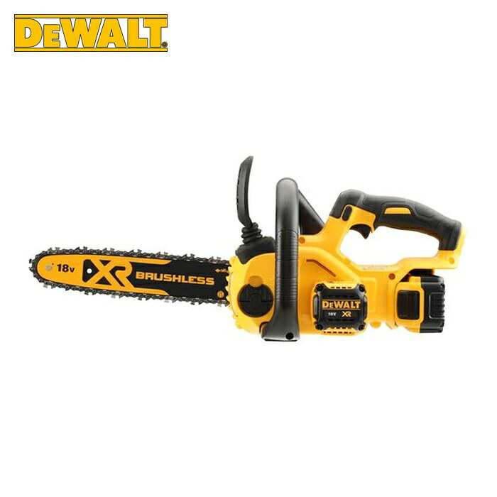 DEWALT デウォルト DCM565P1-JP 18Vチェーンソー(25珊) (1台) 切断工具-電動工具本体