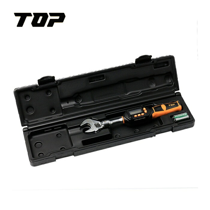 TOP トップ工業 DH085-15BN モンキ形デジタルトルクレンチ 調整範囲17~85N・m (1個)|工具ランドこだわり館