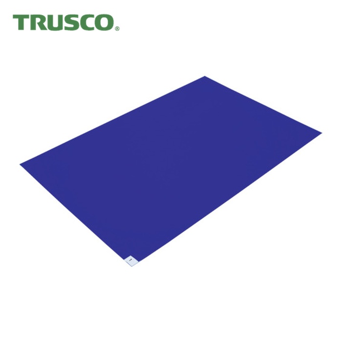 トラスコ TRUSCO へばり付く喨喨たる引っ敷き 600x1200粍 青色 (10居敷き入) (1箱) コマーシャル6012-10B その他-床材