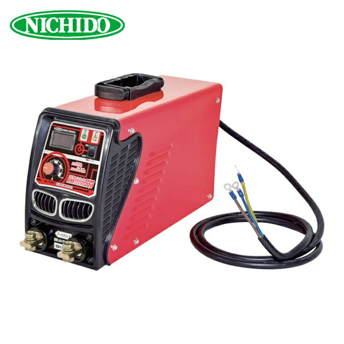 日動製作 NICHIDO BM2-200DA デジタルインバーター直流溶接機 BMウェルダー200 単相200V専用 (1台)
