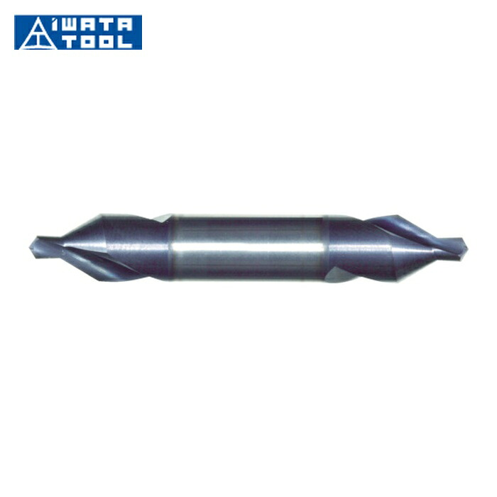 イワタツール CD2.5X6CBSALD 超硬真っただ中せん孔機(A形60° ALD上塗り) 錐径2.5粍 シャンク径6粍 全長45粍 (1本) 花・ガーデン・DIY-その他