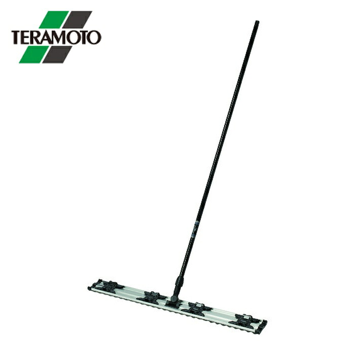 テラモト ライトモップ黒パイプ柄90cm (1本) CL-352-090-0|工具ランドこだわり館