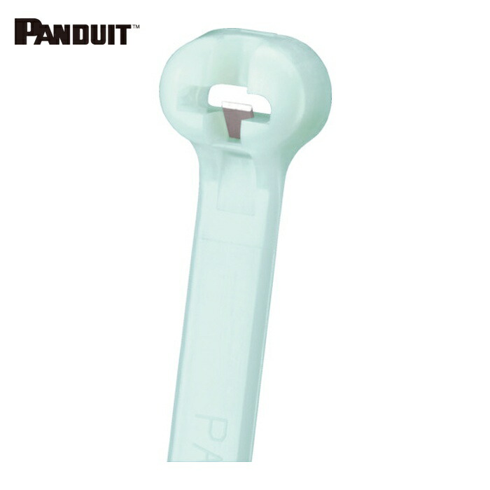 パンドウイット PANDUIT BT2M-M ステンレス鋼爪鍵を掛ける式ナイロン一緒になるダンス楽隊 自然的 幅2.4粍 長さ201粍 1000本入 BT2M-M (1袋)