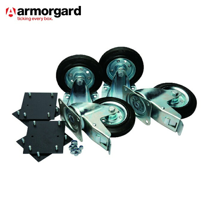 armorgard ツールボックス用キャスター (1袋) CAS