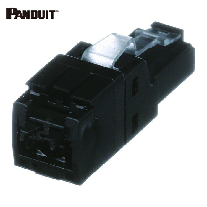 パンドウイット PANDUIT FP6X88MTG-X かんたん成端モジュラープラグ LANコネクタ カテゴリ5E~カテゴリ6A 10 個入 FP6X88MTG-X (1袋)|工具ランドこだわり館