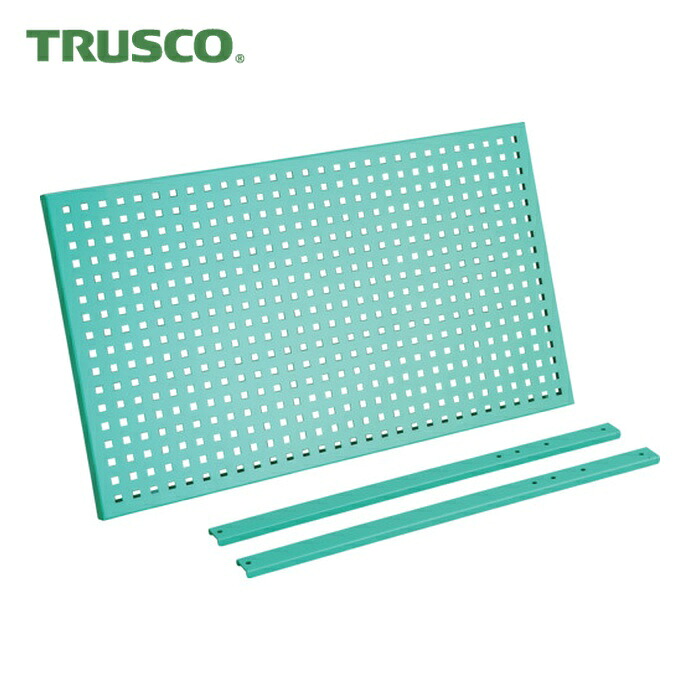 トラスコ TRUSCO 物の具手押し車 鷲 バーディワゴン用 天板用頭パンチングパネルセット 750×450 若い衆緑であること (1S) EGW-PNK-TN750-YG