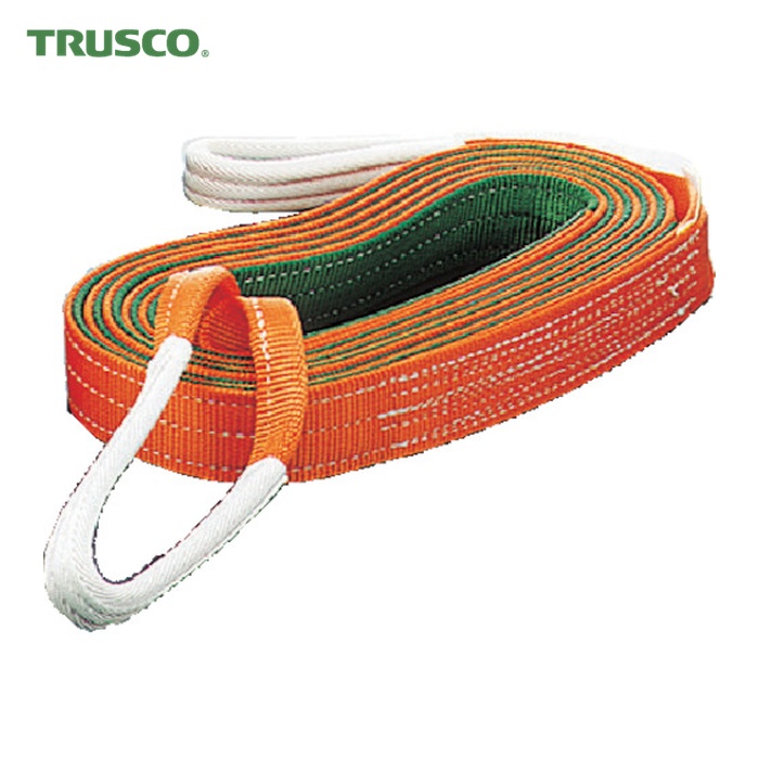 トラスコ TRUSCO ベルトスリング JIS3等級 両端アイ形 50mmX10.0m (1本) G50-100