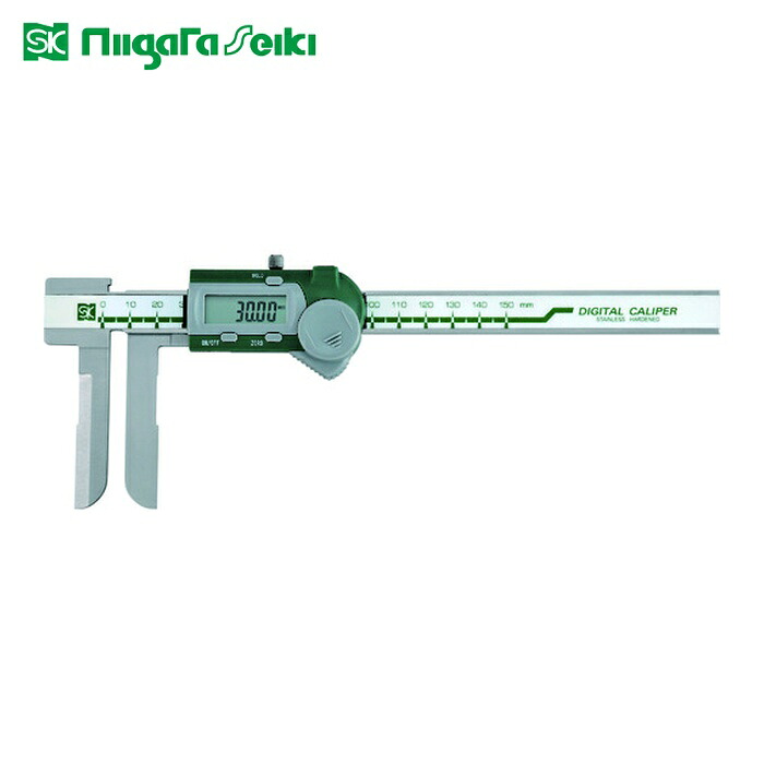 SK 新潟精機 GDCS-150IK デジタルインサイドノギスナイフエッジ型 150mm (1台) 26,375円