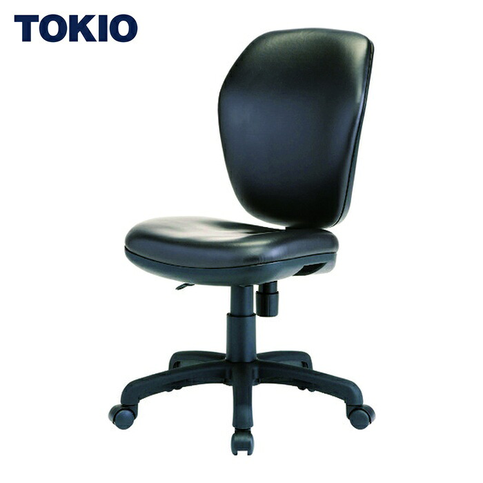 TOKIO オフィスチェア FST-77HL ハイバック ブラック(レザー) (1脚) FST-77HLBK