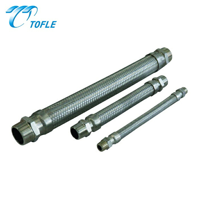 トーフレ TOFLE FTAP-5025-500-MM FTAP 溶接型フレキ 継手ステンレス オスXオス 25AX500L (1本)