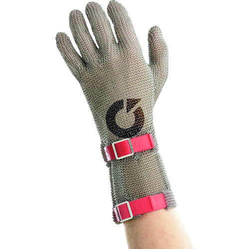 EUROFLEX 突刺し防止 耐切創クサリ手袋 コンフォート 1枚 ロングS (1枚) HC25108｜工具ランドこだわり館