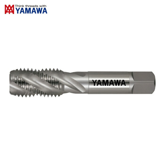 ヤマワ 弥満和 HC-SP-P3-M26X1.5 高炭素鋼用スパイラルタップ HC-SP P3 M26X1.5 (1本)|工具ランドこだわり館