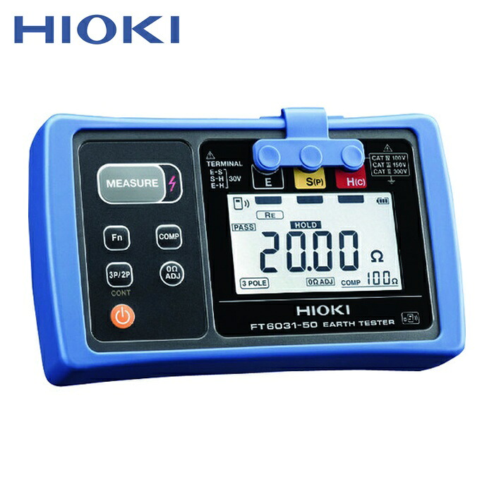 日置電機 HIOKI FT6031-50 接地抵抗計 FT6031-50 (1台)