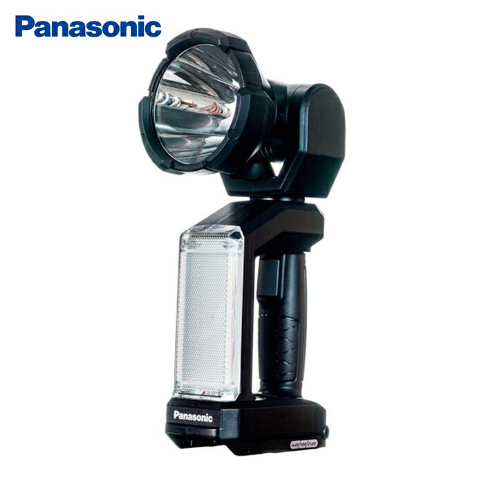 パナソニック Panasonic EZ37C6X-B 工事用充電LEDスポットワイドライト 黒 (1台)