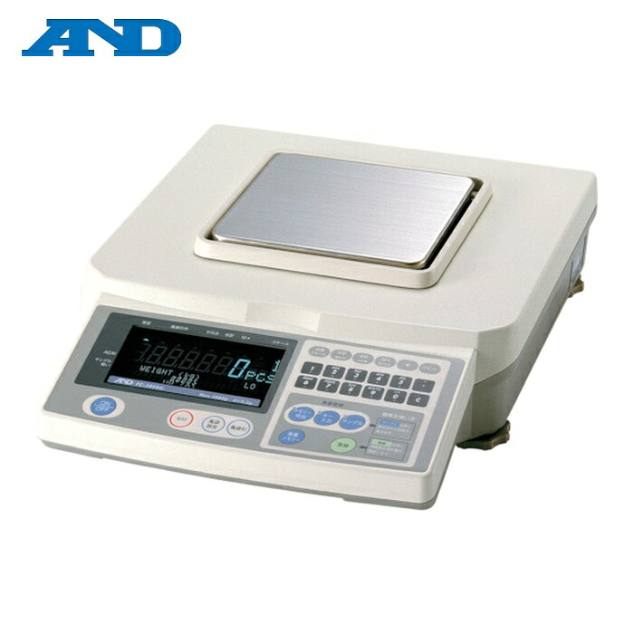 A&D エーアンドディ FC2000SI 電子天びん カウンティングスケール 計数可能最小単重0.01g 最小表示0.20g ひょう量2kg (1台)｜工具ランドこだわり館 58,746円