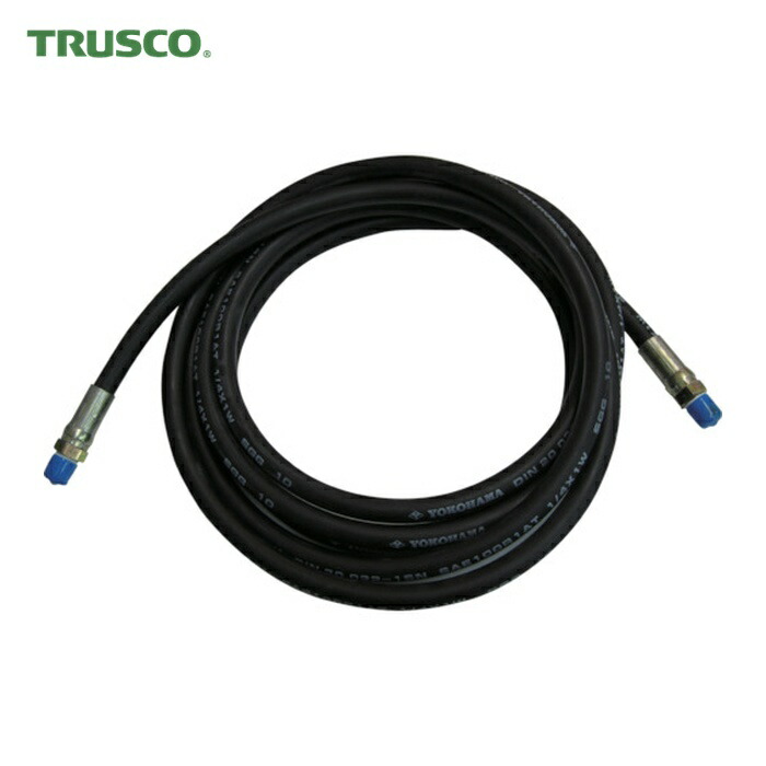 トラスコ TRUSCO ハンドルブリケーターFTK-70用 5M高圧ホース (1個) FTK-705MHOSE|工具ランドこだわり館