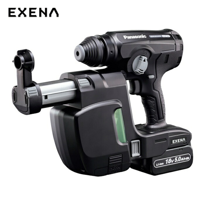 パナソニック EXENA EZ1HD1J18V-B 充電ハンマードリル (1台)｜工具ランドこだわり館