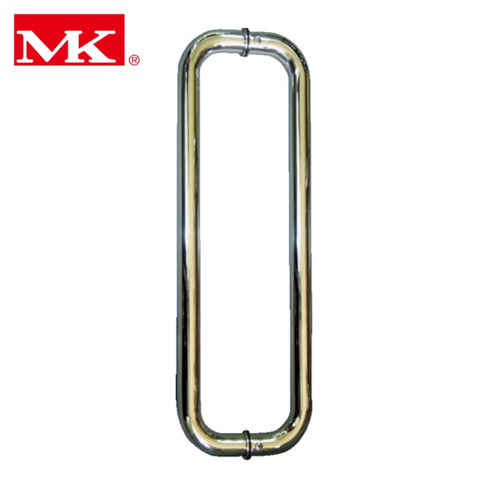 MK G-470-459 ステンO型ハンドル 25φ×450mm クローム (1個)