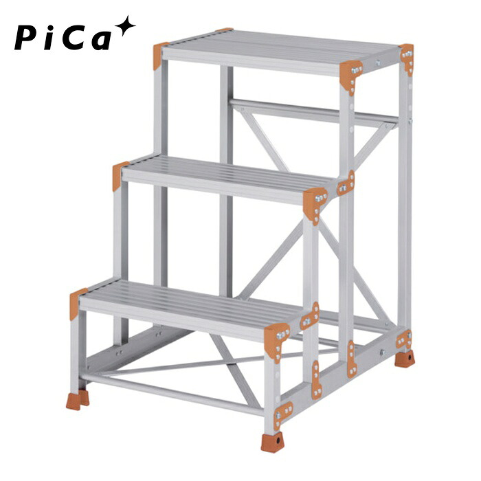 ピカ Pica FGN-3690 作業台 FGN型 3段W600×D400×H900 (1台) 36,446円
