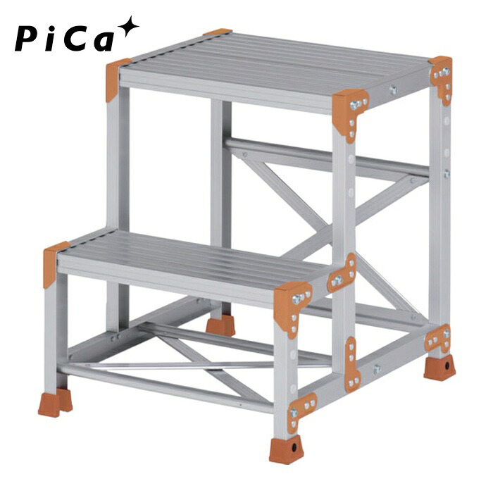 ピカ Pica FGN-2560 作業台 FGN型 2段W500×D400×H600 (1台) 26,273円