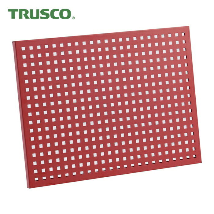トラスコ TRUSCO 物の具手押し車 鷲 バーディワゴン用 蓋パンチングパネル 600X400 R色 (1枚) EGW-PN600T-R