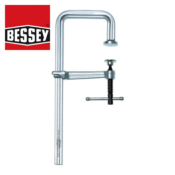 ベッセイ BESSEY GU25-12-6ZK クランプGU型 開き250mm アゴの深さ60mm (1丁)