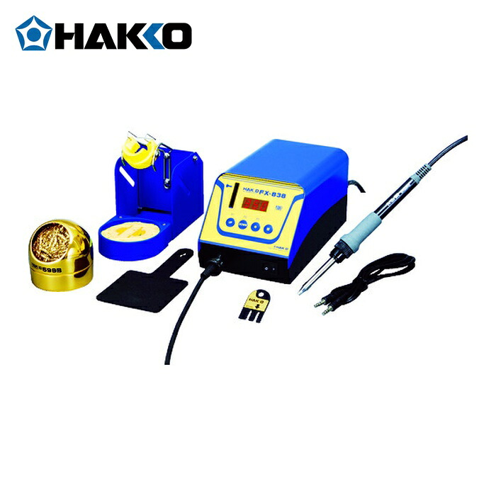 白光 HAKKO FX838-01 ハッコーFX-838 100V 2極接地プラグ (1S)|工具ランドこだわり館