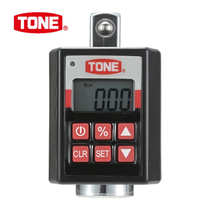 TONE トネ H4DT200 トルクレンチ(デジタル式) ハンディデジトルク トルク調整範囲20~200N・m 差込角12.7mm (1個)｜工具ランドこだわり館