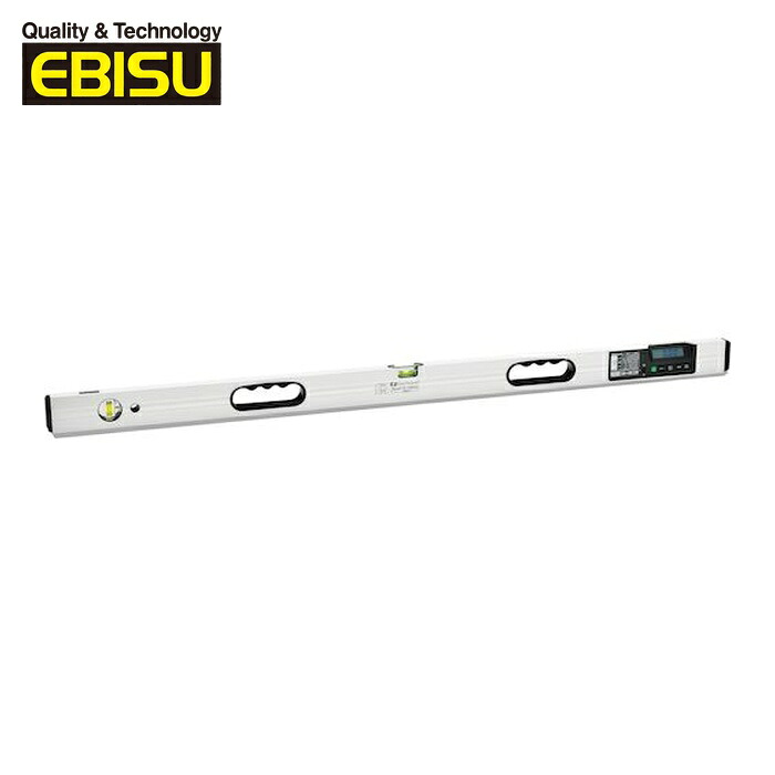 エビスダイヤモンド EBISU ED-120DGLN デジタル気泡管水準器 1200粍 (1個)