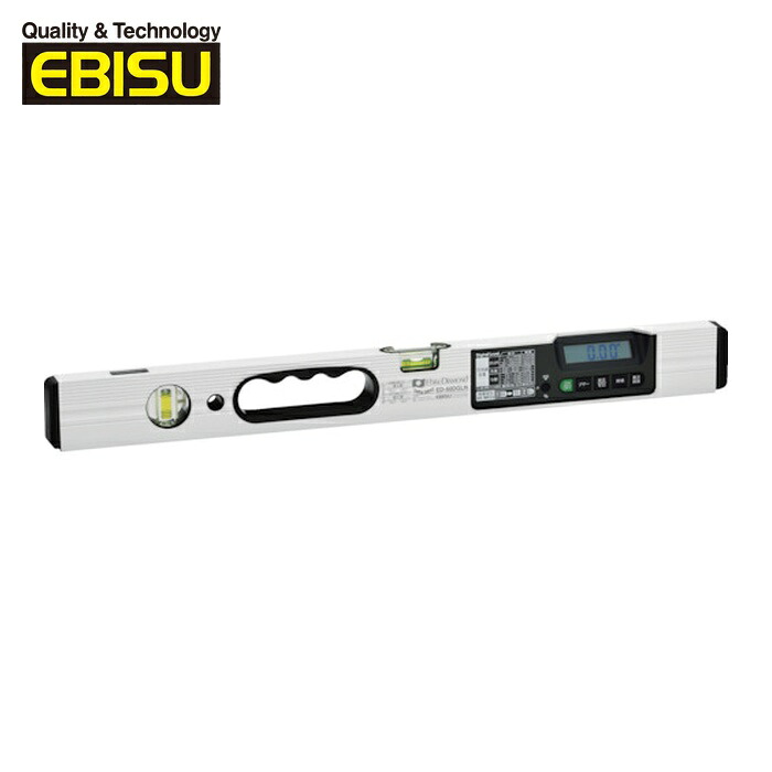 エビスダイヤモンド EBISU ED-60DGLN デジタル気泡管水準器 600粍 (1個)