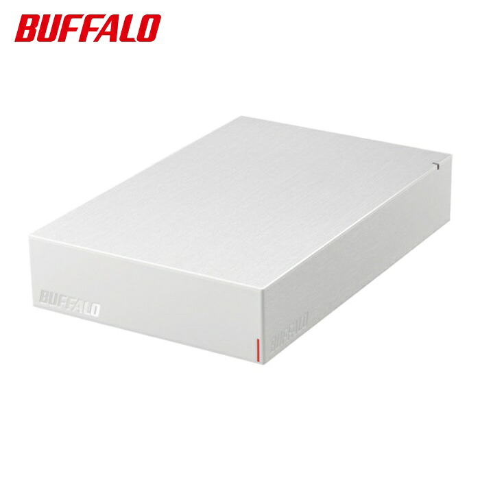 バッファロー USB3.2(Gen.1)対応外付けHDD 2TB ホワイト (1個) HD-LE2U3-WB