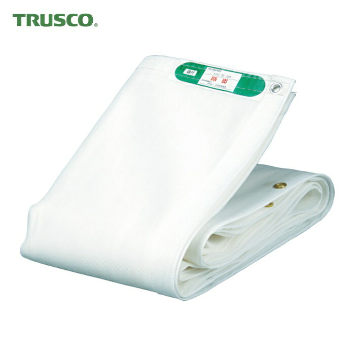 トラスコ TRUSCO ストロングメッシュシート 1.8m×5.4m ホワイト (1枚) GM-1854W