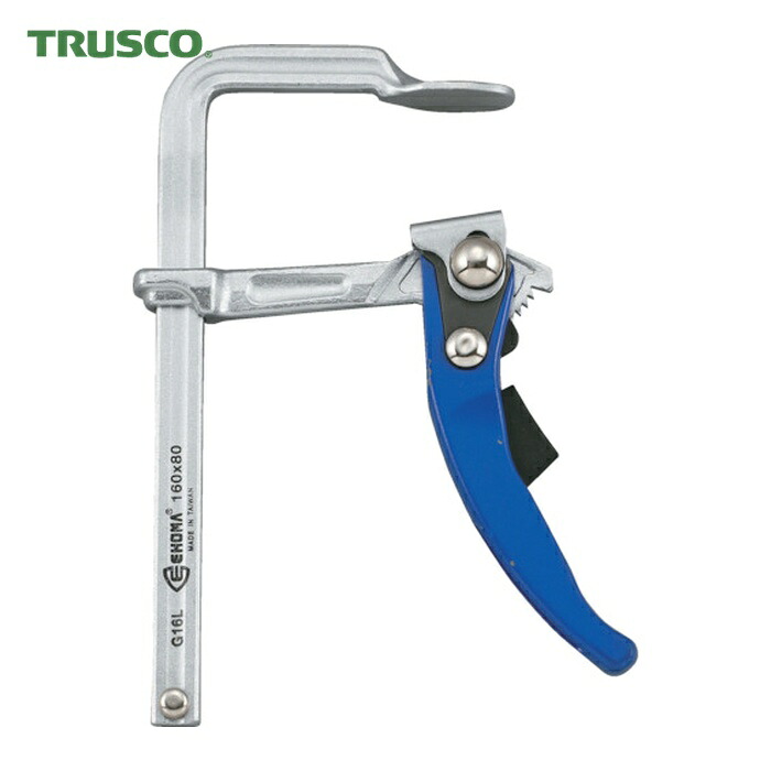 TRUSCO エホマクランプ 最大口開600mmX深さ120粍 (1丁) G-60L DIY・工具-手動工具