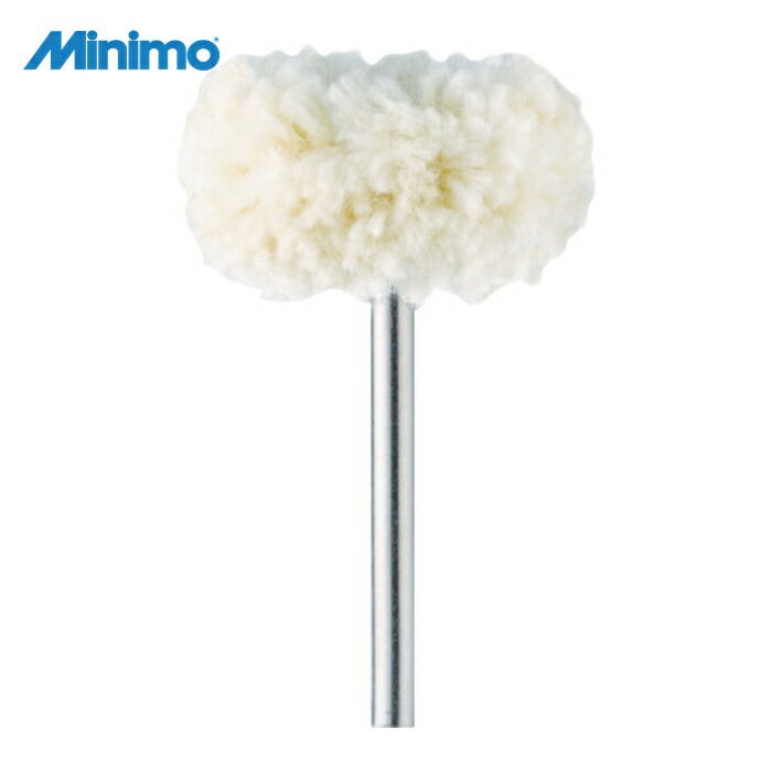 ミニター Minimo GA4341 積層バフ コットンモップ Φ22 (10本入) (1Pk)